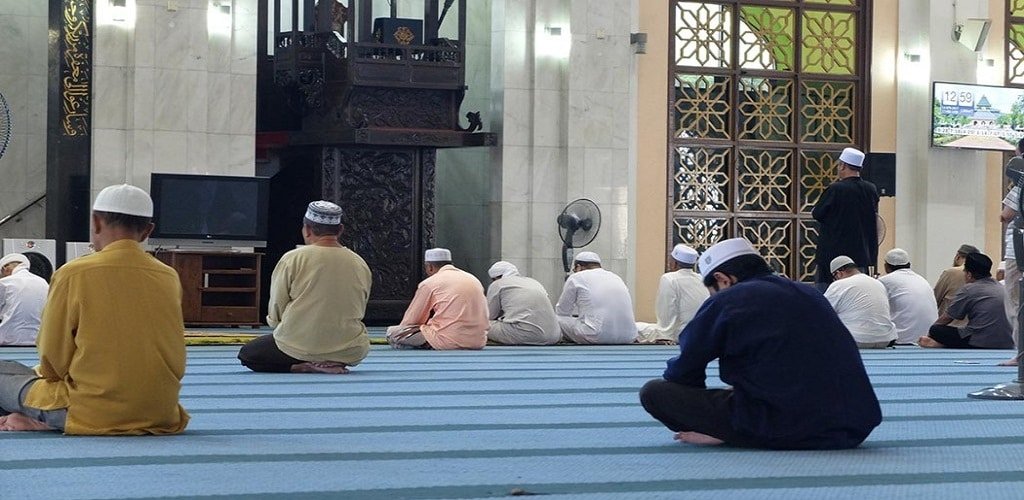 niat sholat masuk masjid