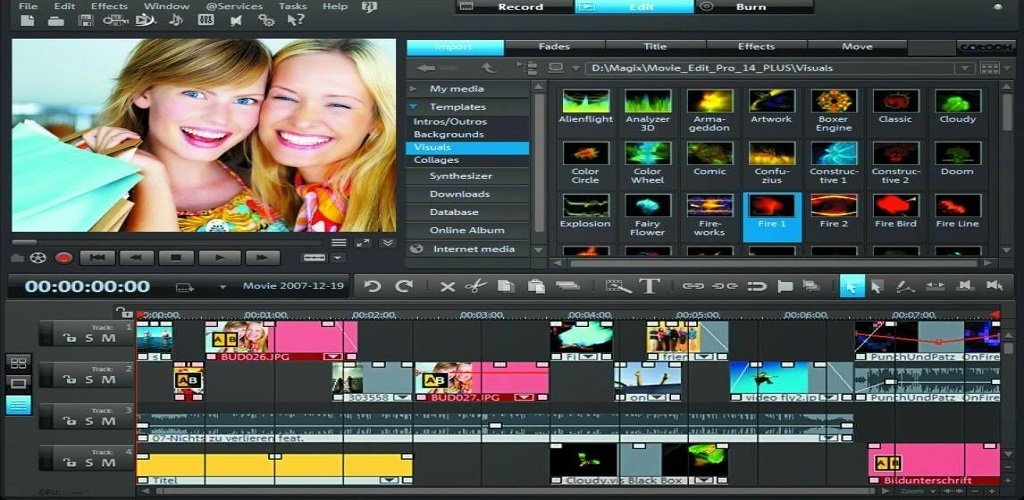 software edit video profesional