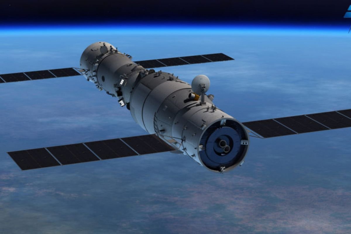 Bakteri Asing Ditemukan di Stasiun Luar Angkasa Tiangong