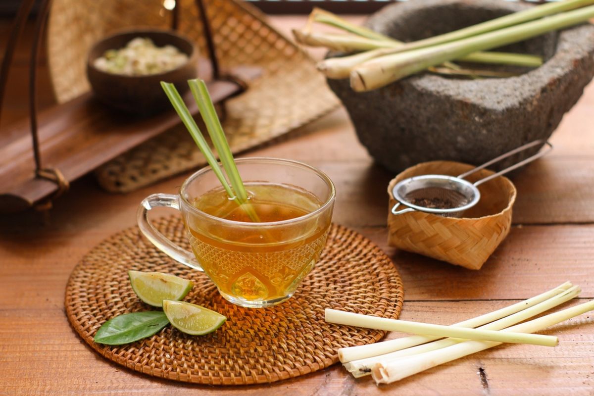 10 Manfaat Minum Teh Serai Rutin