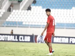 Evandra Florasta Nikmati Pengalaman Pertama Bermain di Stadion Kanjuruhan