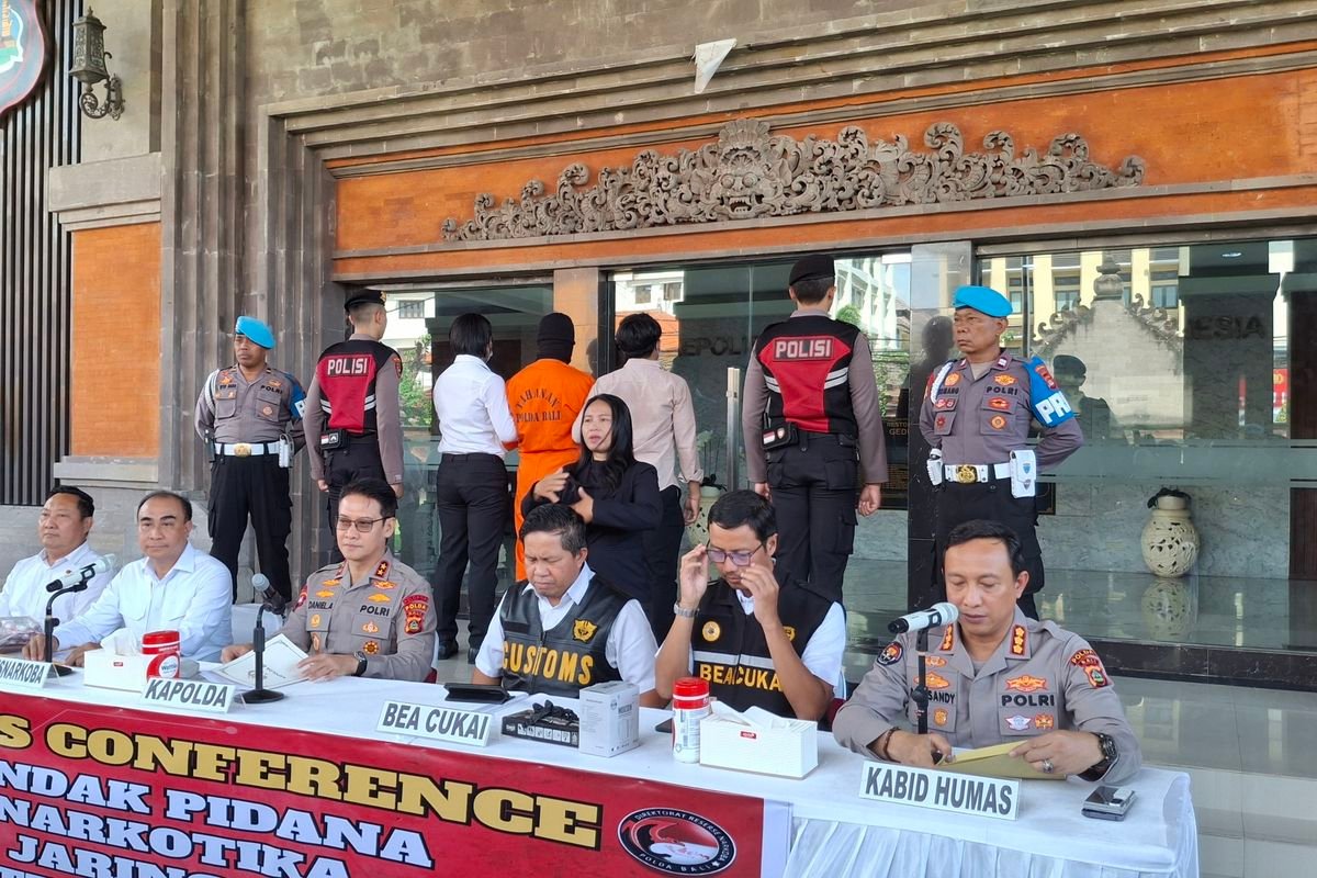 Kronologi Penggagalan Penyelundupan Kokain Rp 12 Miliar di Bali