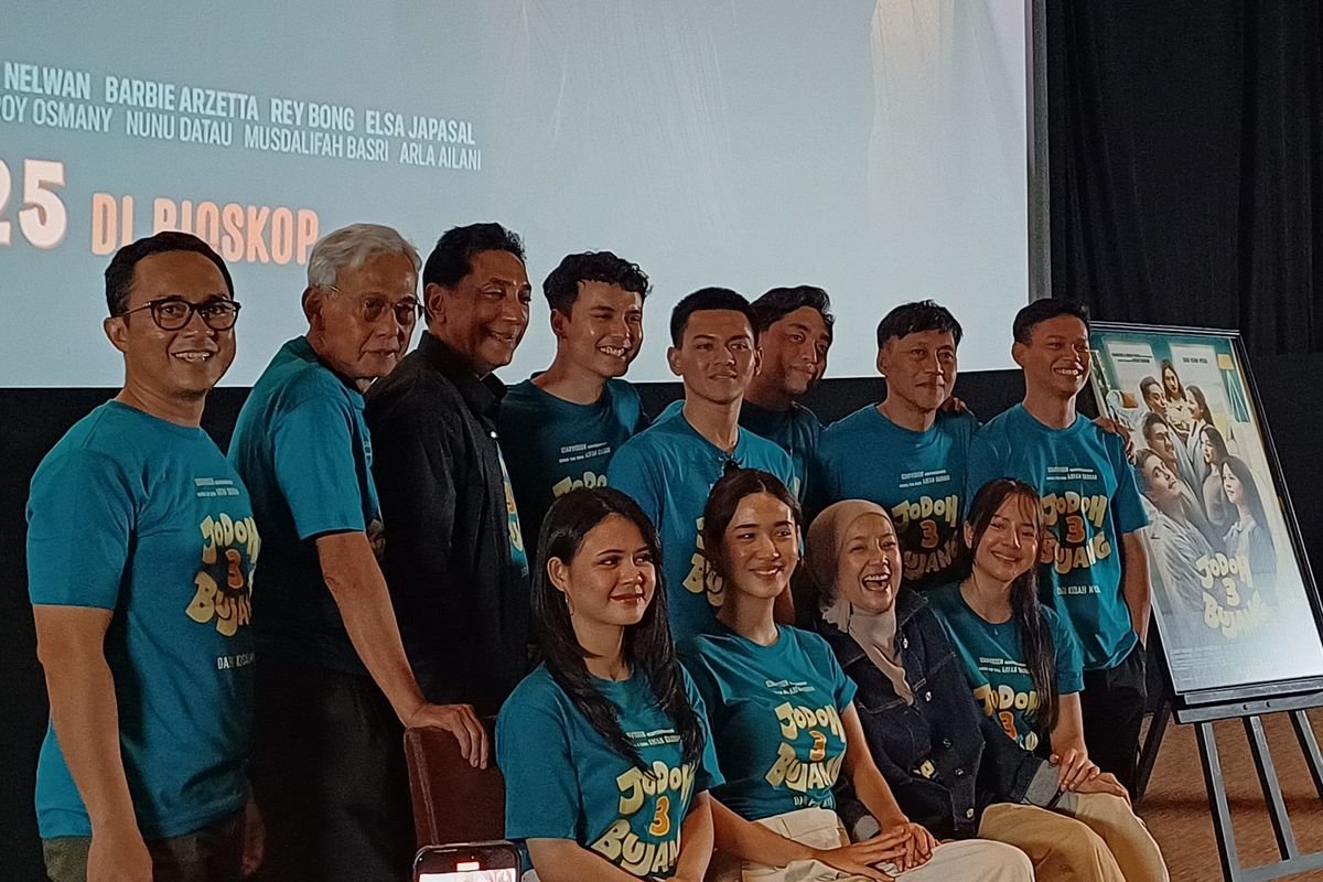 Film Jodoh 3 Bujang Siap Hibur Penonton Mulai 26 Juni 2025