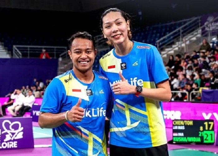 Ganda Campuran Indonesia Rehan/Gloria Tembus Final Orleans Masters 2025