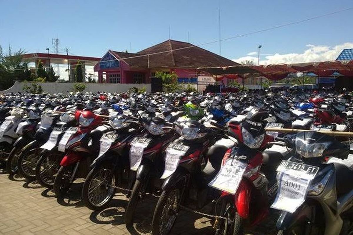 Beli Motor Lelang Hasil Tilang