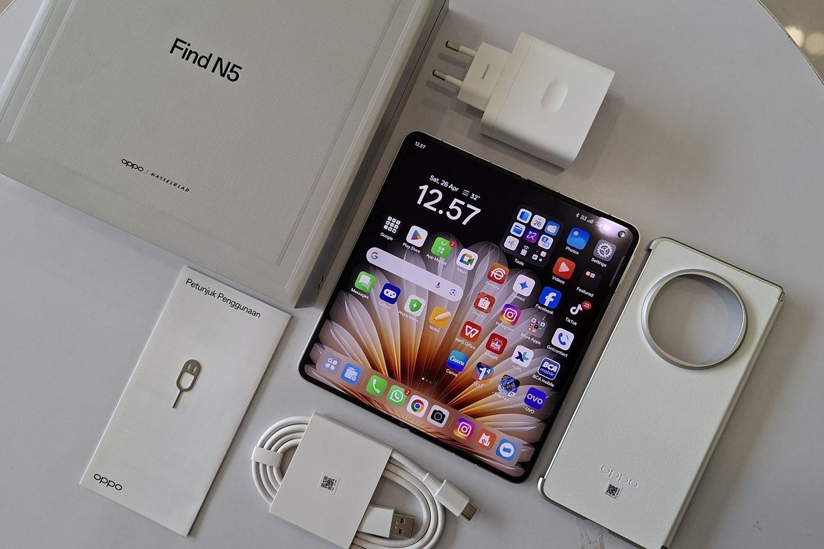 Video: Mencoba Oppo Find N5