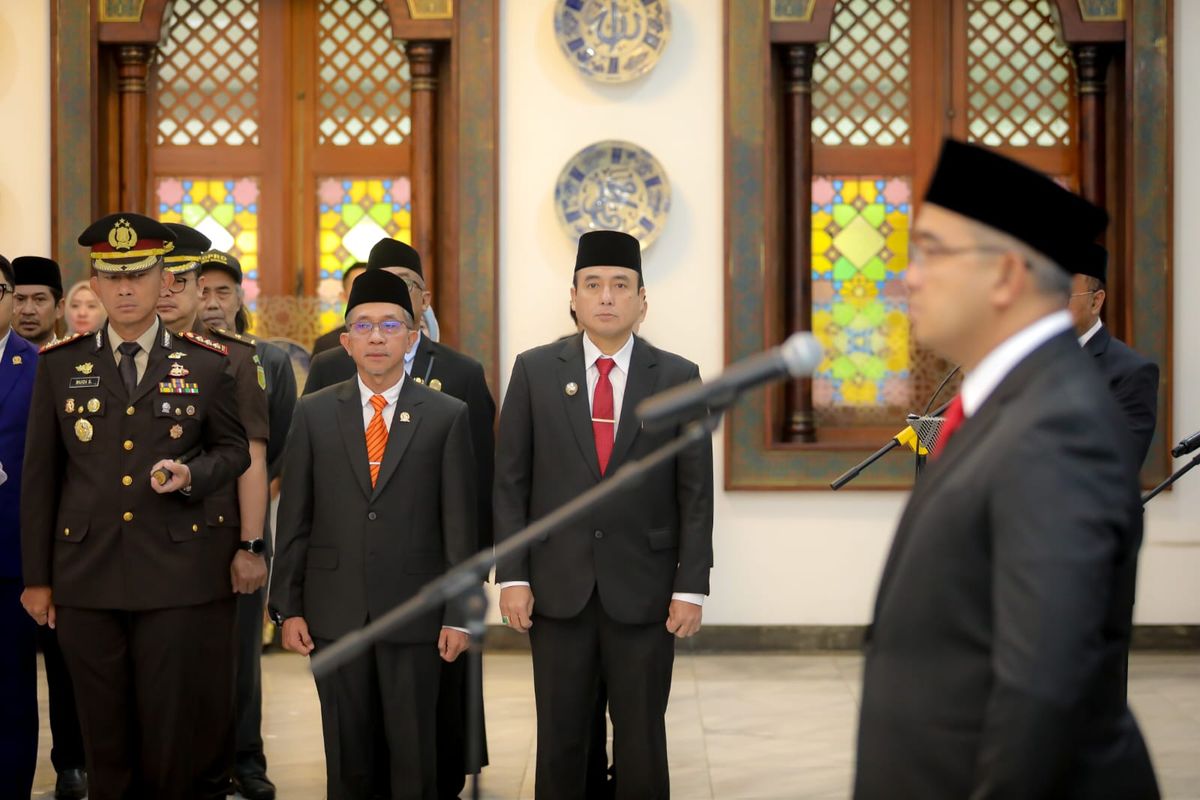 Lantik Sekda Baru