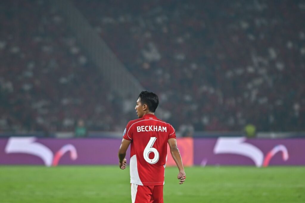 Cerita di Balik Nomor 6 Beckham Putra di Timnas Indonesia