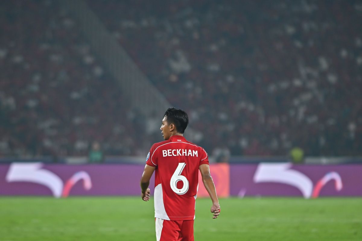 Cerita di Balik Nomor 6 Beckham Putra di Timnas Indonesia