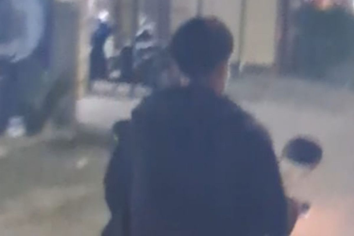 Pelaku Pelecehan Payudara di Bekasi Terekam CCTV