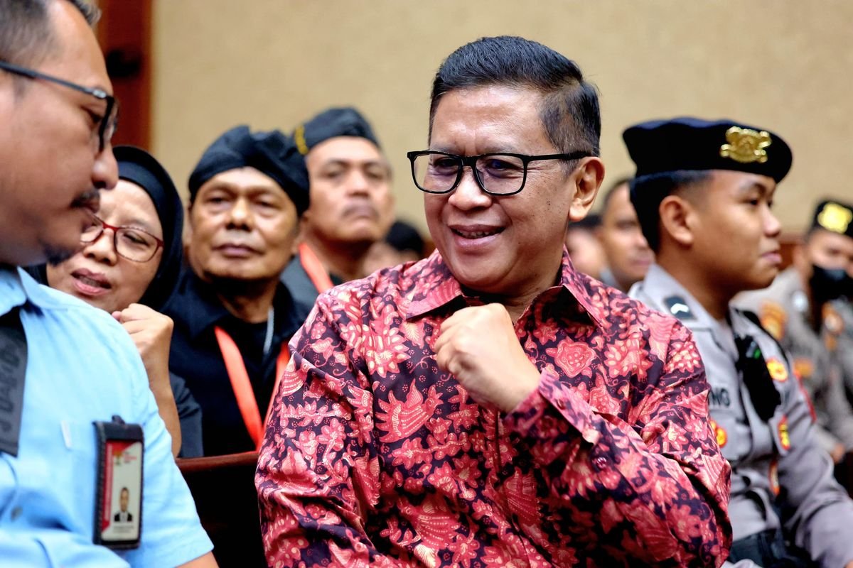 Hasto Cerita Keributan Saat Diperiksa KPK