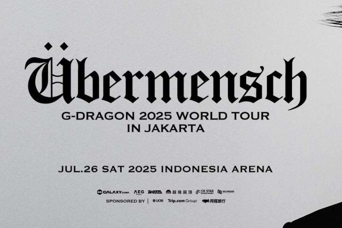 Tiket Konser G-Dragon 2025 Jakarta Masih Bisa Dibeli
