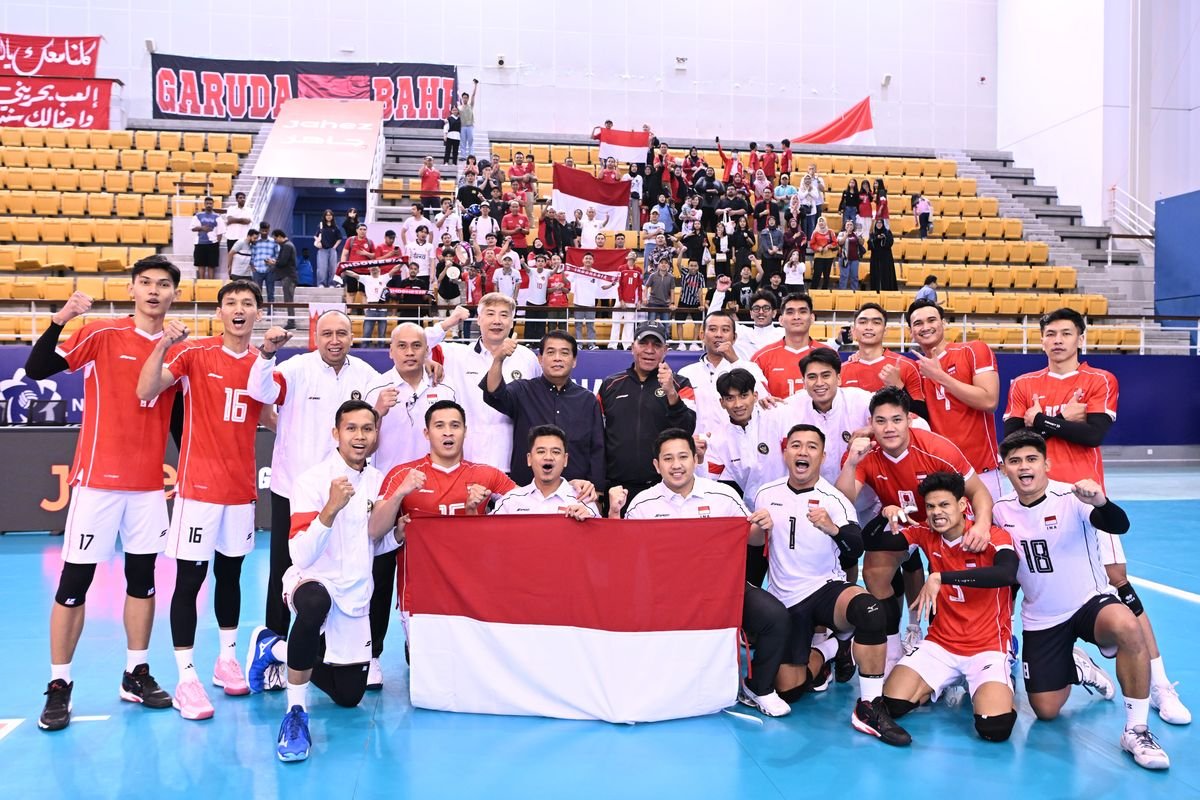 Hasil Voli Indonesia Vs Vietnam 3-2: Rivan Top Skor