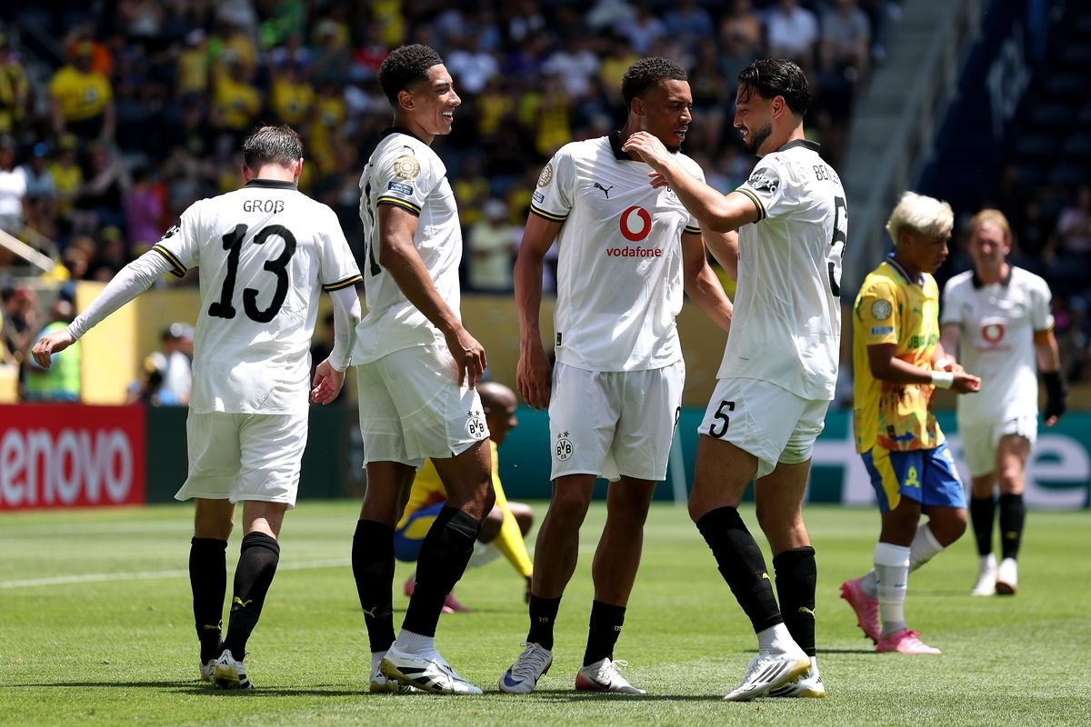 Hasil Mamelodi Sundowns Vs Dortmund 3-4