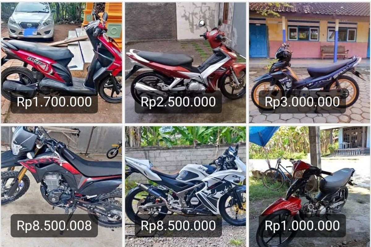 Fenomena Jual Motor Bekas STNK Only di Facebook