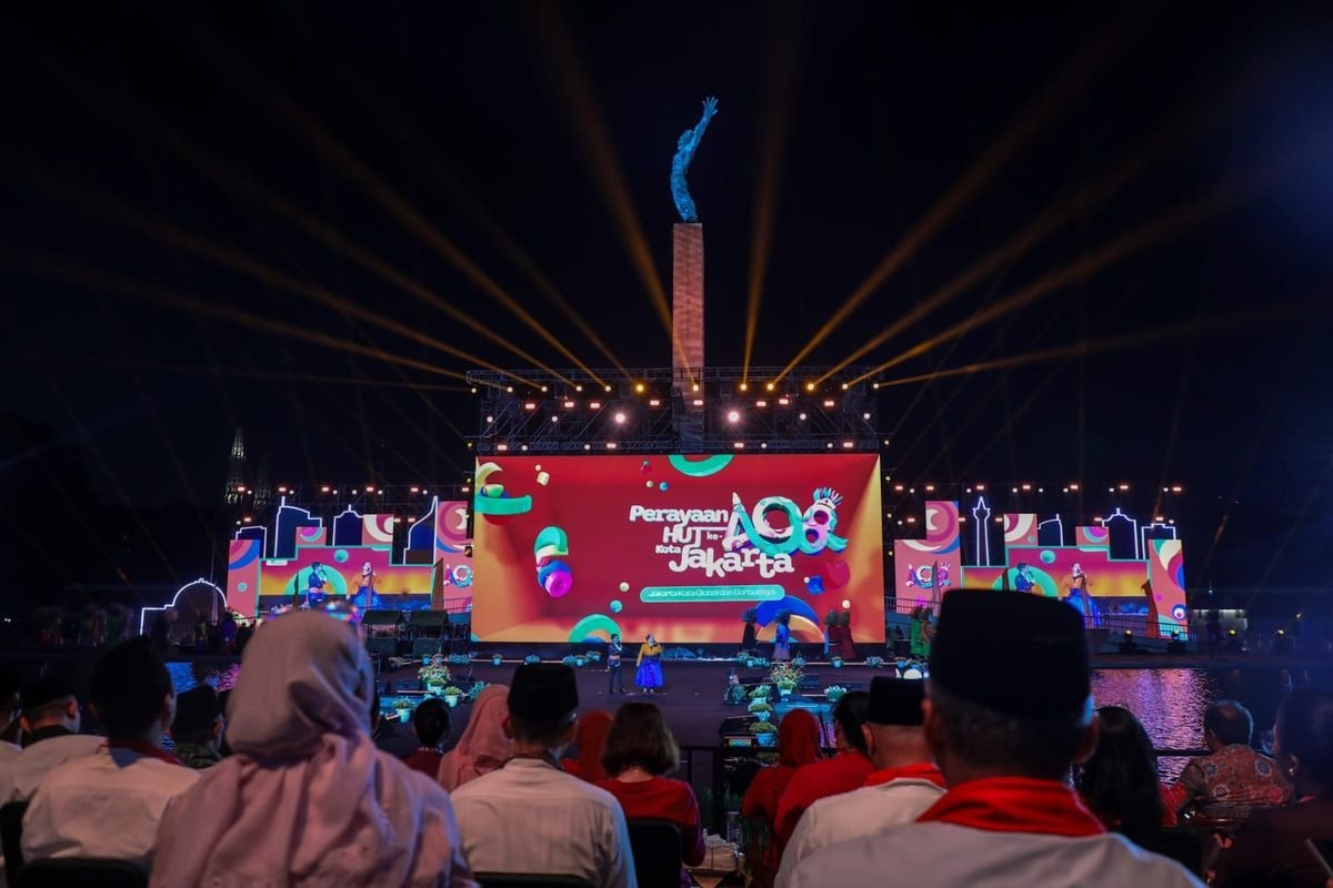 Kemeriahan Acara Puncak HUT Ke-498 Kota Jakarta