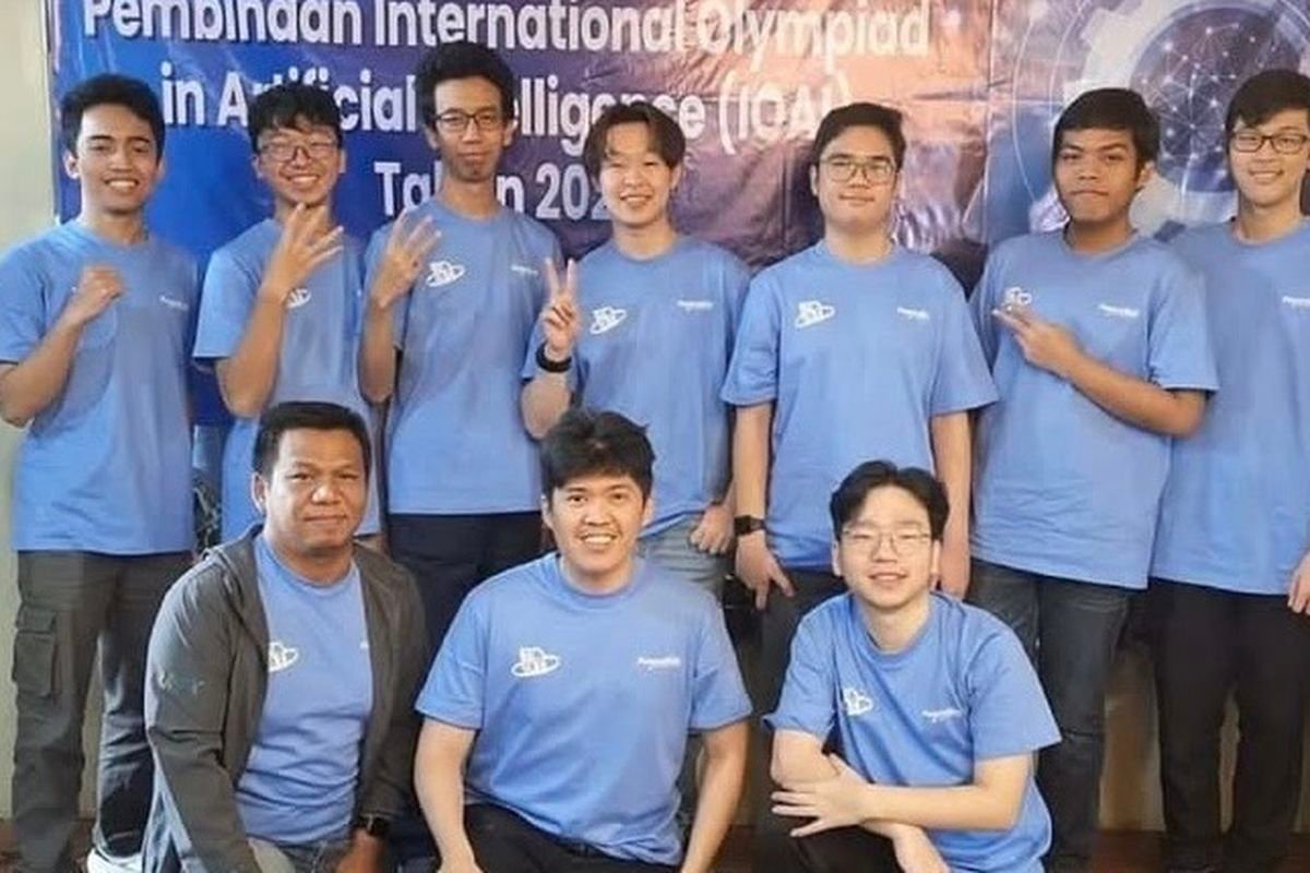 4 Siswa Jadi Perwakilan Indonesia di Olimpiade AI Internasional 2025