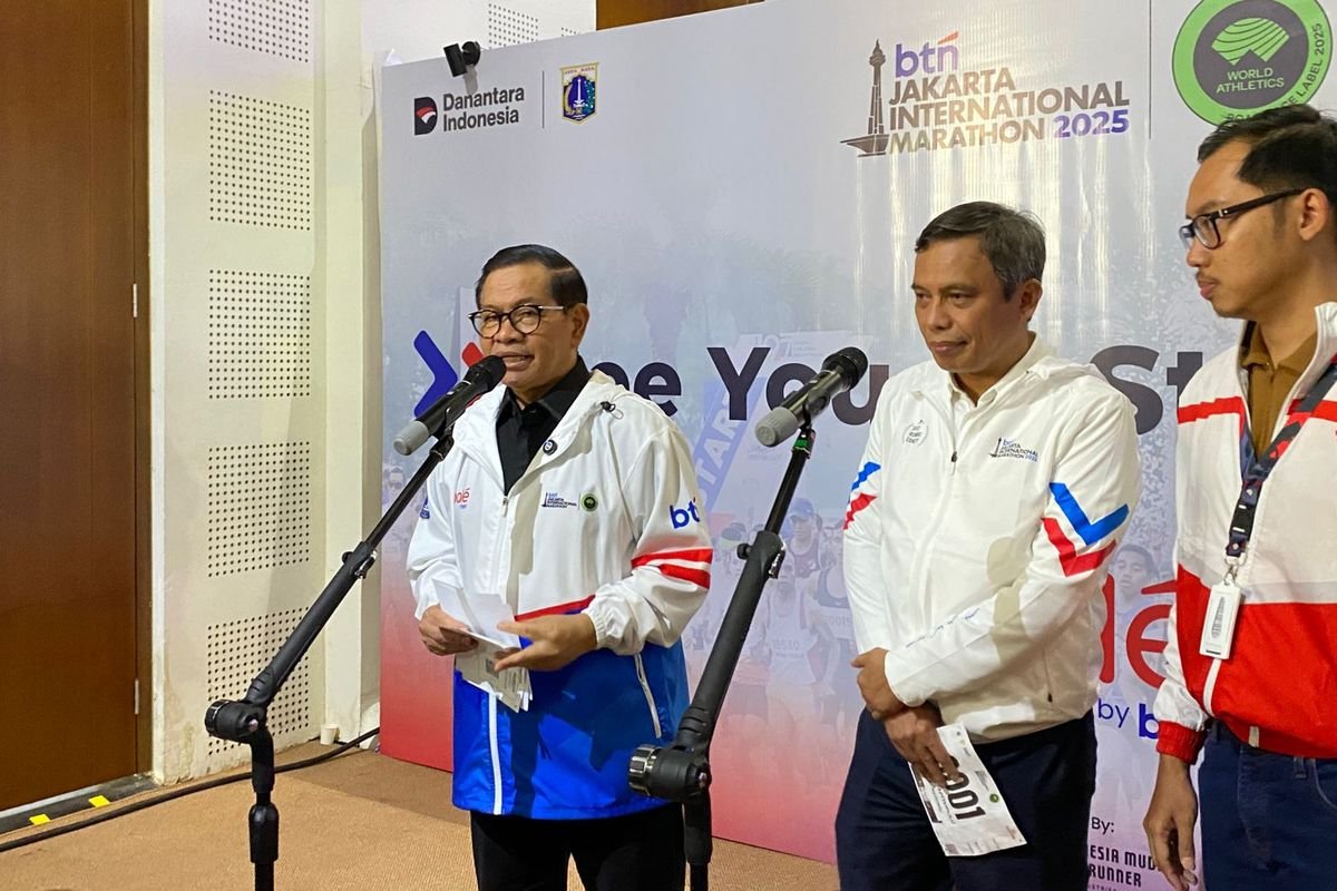 Pramono Dukung Jakarta International Marathon 2025