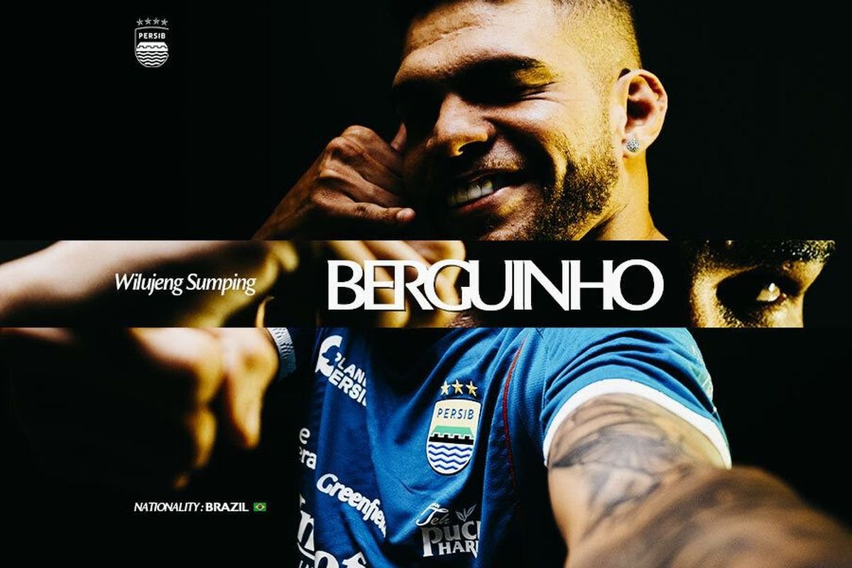 Berguinho dan Uilliam Barros Resmi Berseragam Persib Bandung