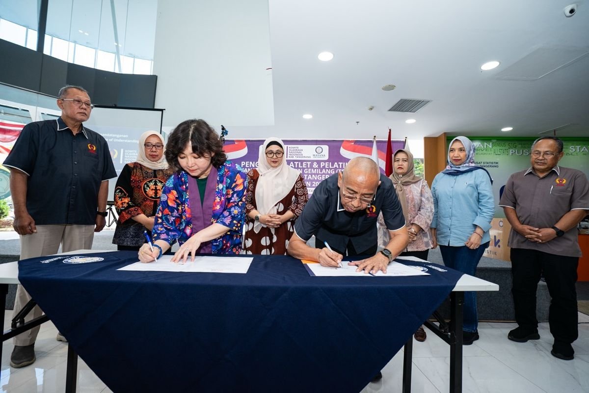 Universitas Matana dan KONI Pemkab Tangerang Bangun Kerja Sama Perkuat Ekosistem Atlet Mahasiswa