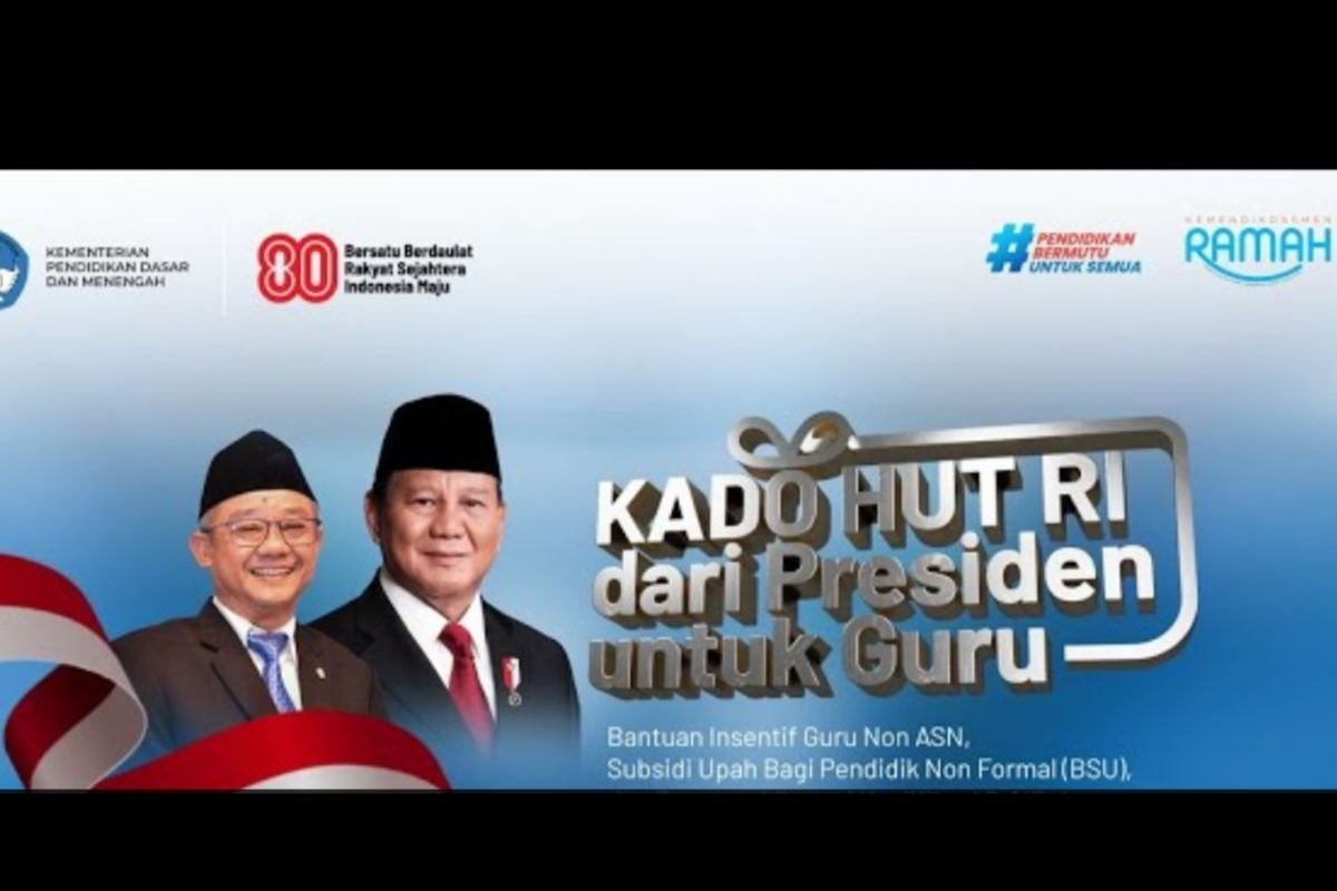 Kado HUT ke-80 RI